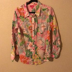Floral Button Down